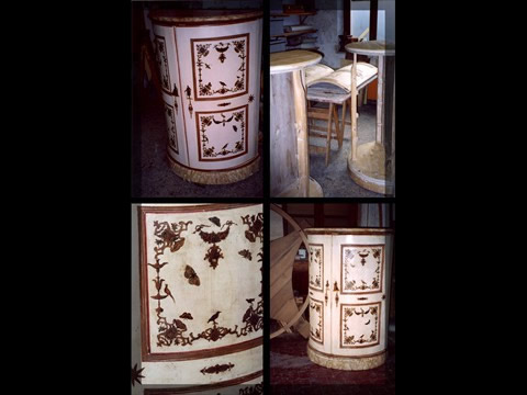 fasi-pittura-crettatura-decoupage-patinatura
